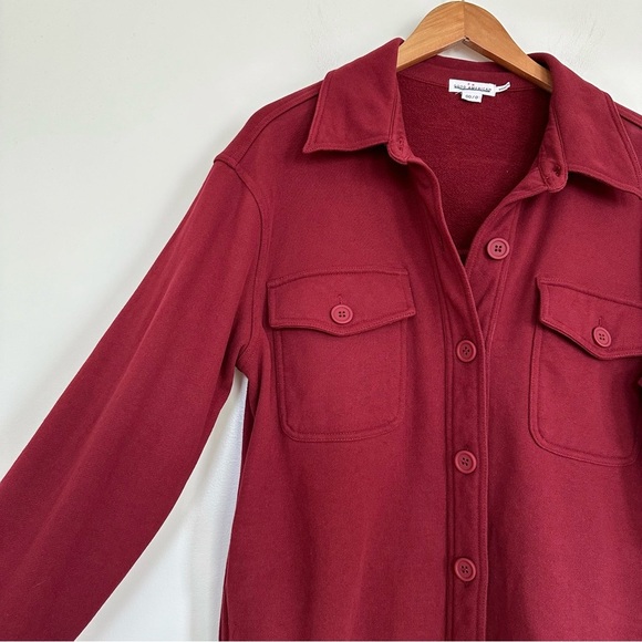 Good American Sueded Fleece Shacket Shirt Jacket Size XS / Small 00 - 0 - Picture 5 of 16